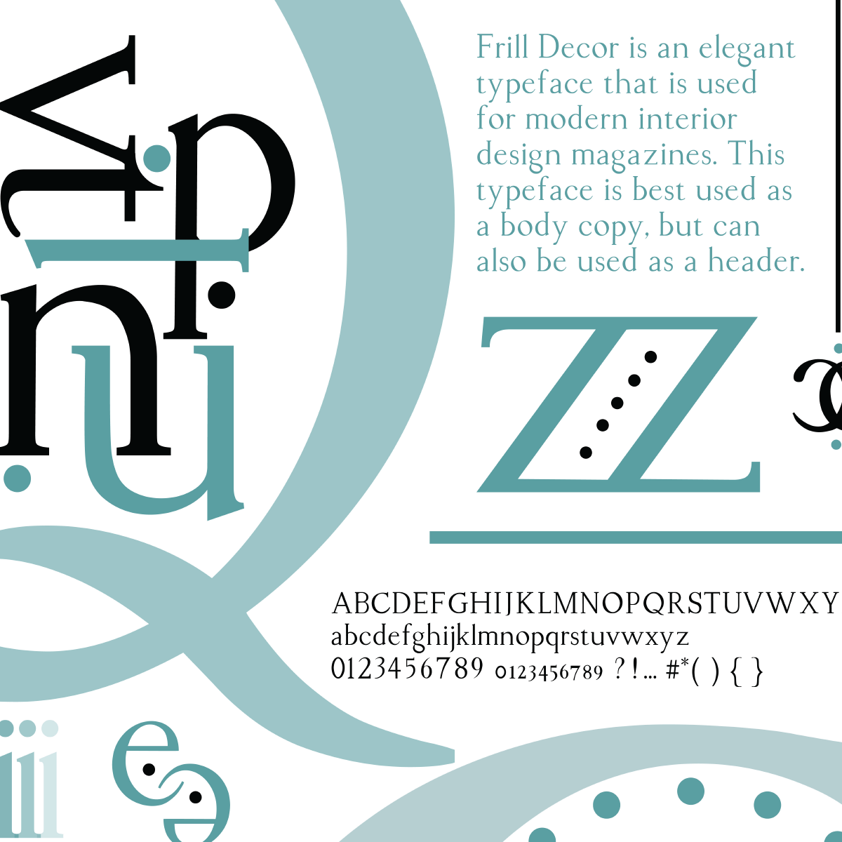 typeface design